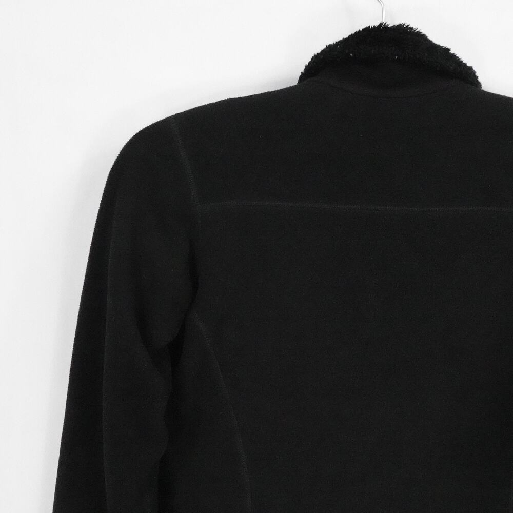 Patagonia Jacket Womens XS Black Full Zip Fleece Reversible Sherpa Pile Outdoors - Picture 7 of 16
